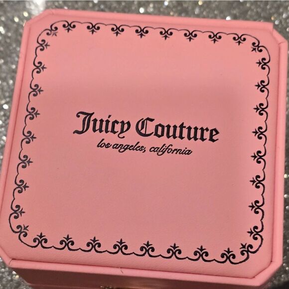 Juicy Couture Laguna Logo Glitter Watch & Bracelet Set